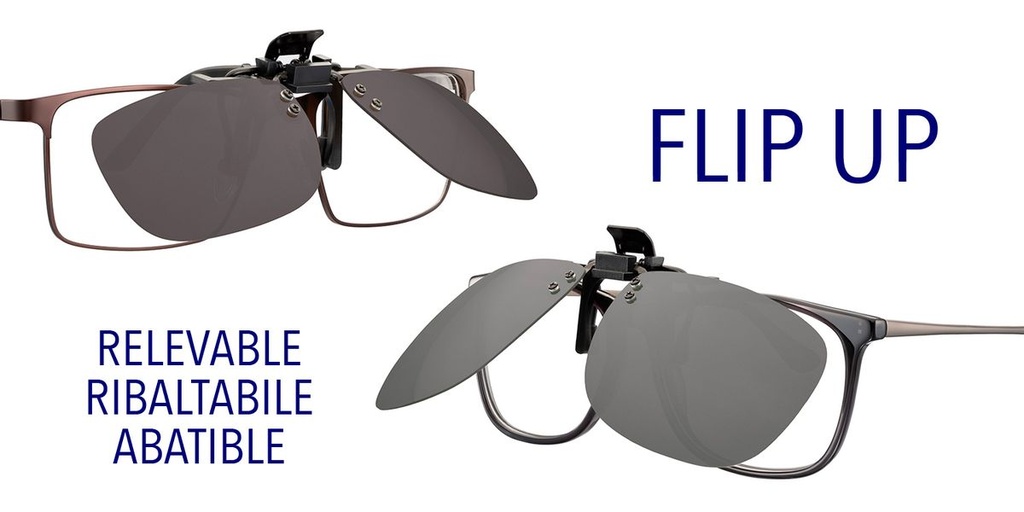 Clip à verre polarisé pour lunettes