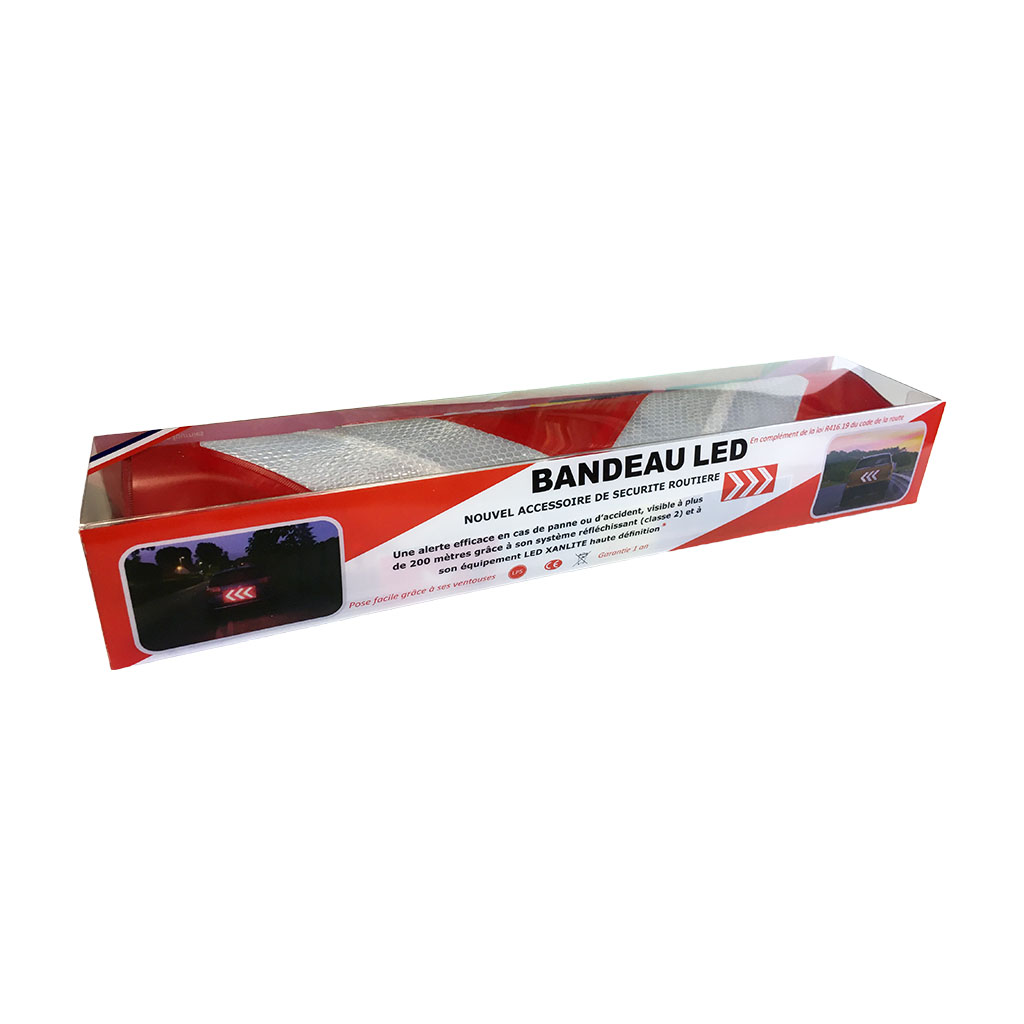 Bandeau LED pour véhicule en panne