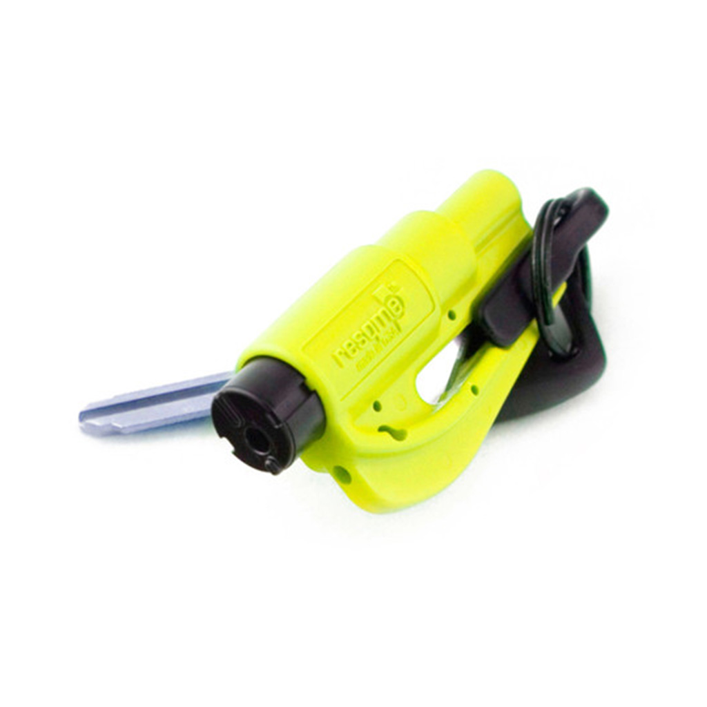 RESQME PORTE CLES COUPE CEINTURE BRISE VITRE