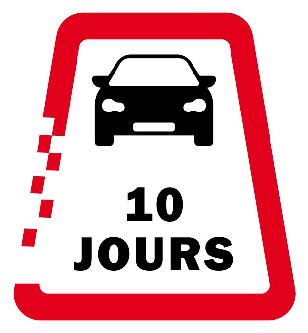 Vignette numérique autrichienne auto 10 jours 2026