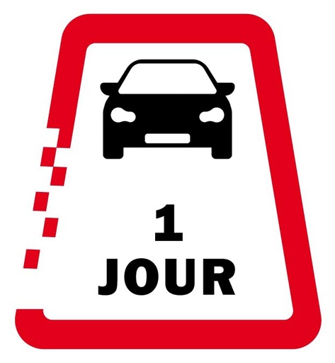 [E-VIGAUT1J26] Vignette numérique autrichienne auto 1 jour 2026